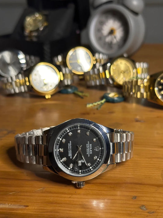 Dial RLX Date – 40mm – Stainless Steel – C-496